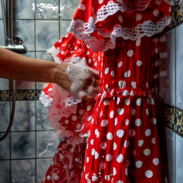 cómo lavar y guardar un traje de flamenca - Trasteros en Sevilla