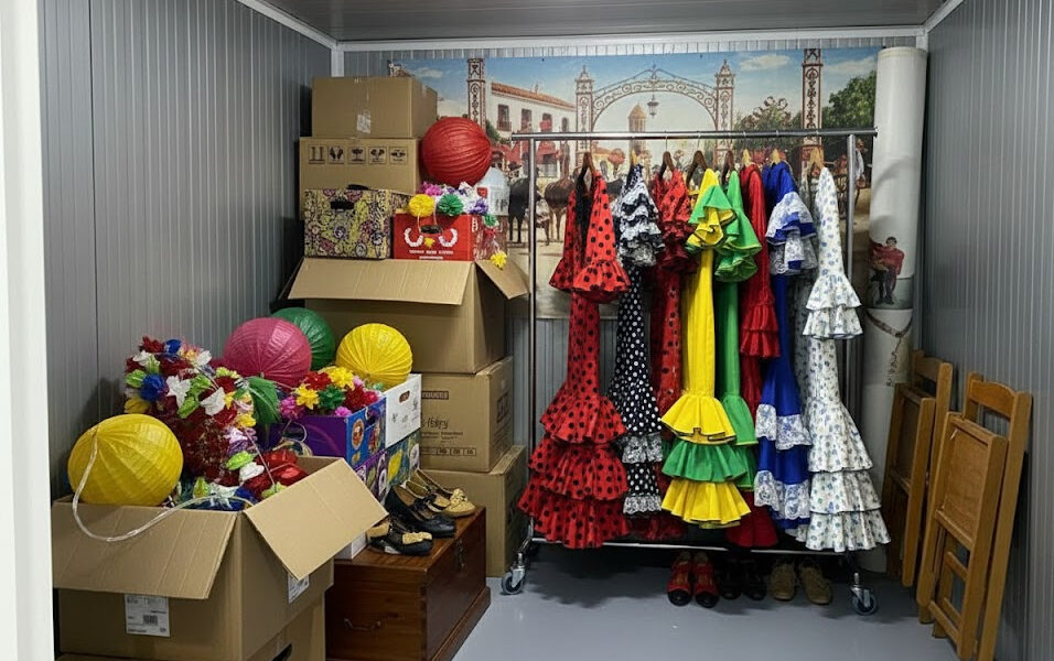 Trasteros para guardar las cosas de la Feria en Sevilla - trasterosensevilla.es