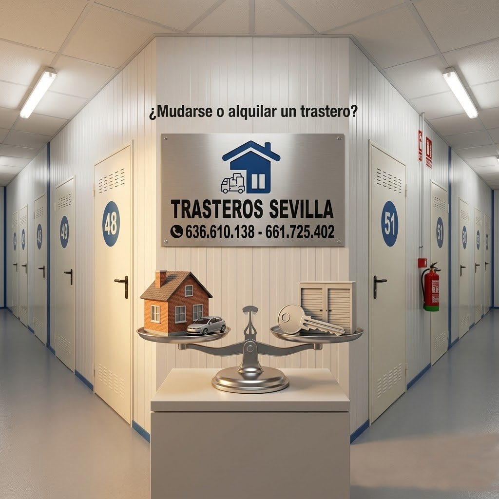 ¿Mudarse o alquilar un trastero? - trasterosensevilla.es