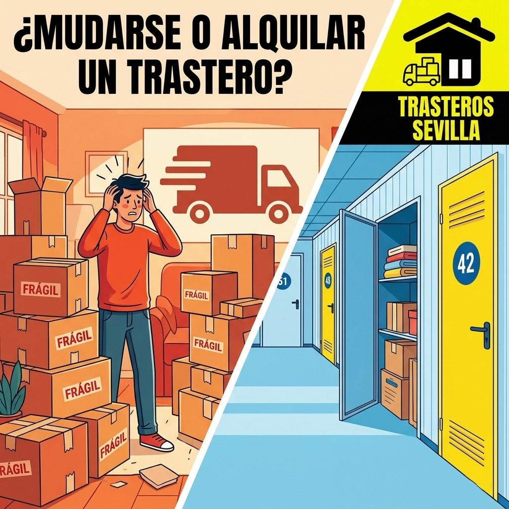 ¿Mudarse o alquilar un trastero? - trasterosensevilla.es