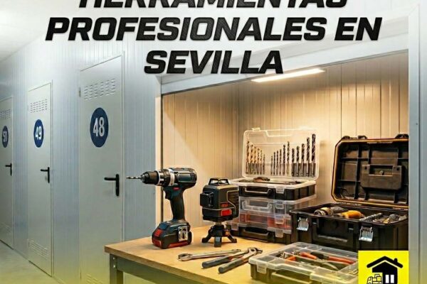 Dónde guardar herramientas profesionales en Sevilla - trasterosensevilla.es