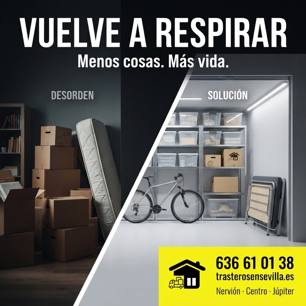 ¡Deja de usar la habitación extra como un trastero! - trasterosensevilla.es