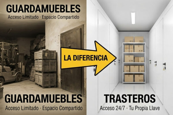 Diferencias entre Trasteros y guardamuebles - trasterosensevilla.es