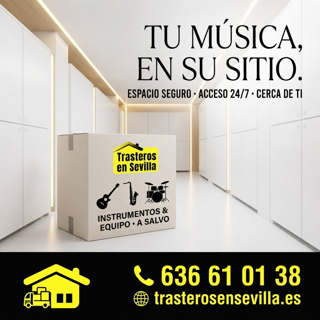 Trasteros para músicos en Sevilla - trasterosensevilla.es