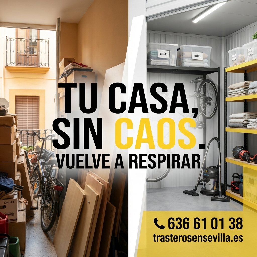 Trasteros para pisos pequeños en Sevilla - trasterosensevilla.es