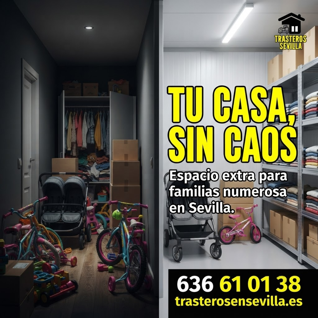 Trasteros para familias numerosas en Sevilla - trasterosensevilla.e