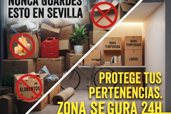 Qué objetos no debes guardar nunca en un trastero en Sevilla - trasterosensevilla.es